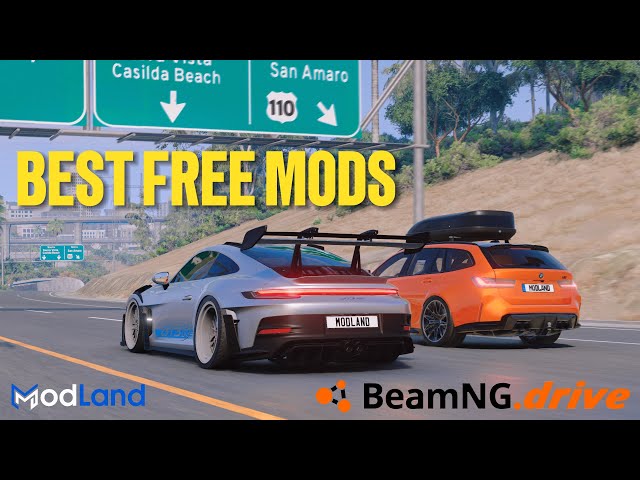 Best FREE BeamNG Drive mods