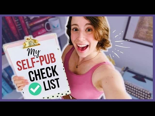 ✅My Self Publishing CHECKLIST & TIMELINE! Revealing my Book Release Plans + Organizational Tools!