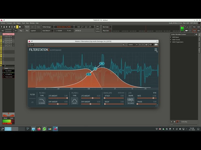 Filterstation 2 Audio Damage Polyend Tracker