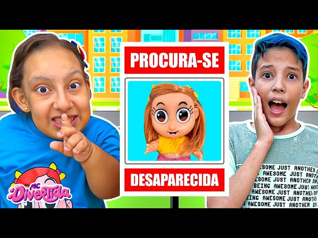 Histórias de mistérios com Boneca MC Divertida de  brinquedo