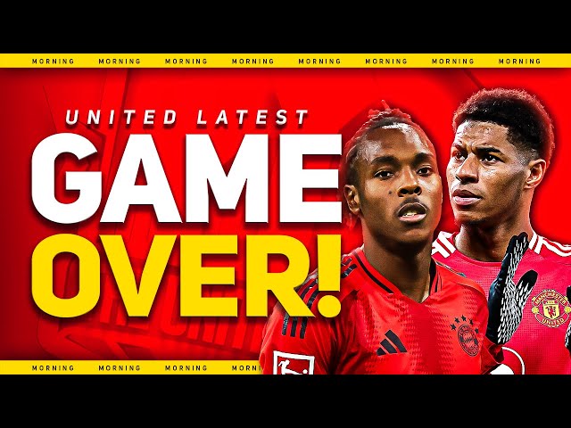 Rashford STOPS Tel Deal? Garnacho STAYS! Man Utd Transfer News