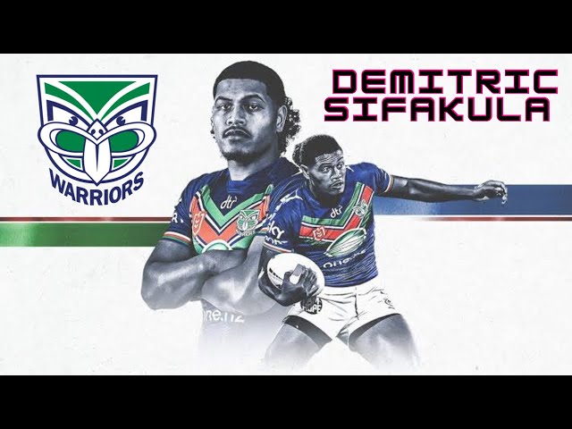 Demitric Sifakula NZ Warriors Highlights