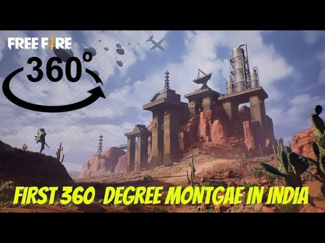 FIRST 360 DEGREE MONTGAE VIDEO IN INDIA FREE FIRE 🔥@TELUGUFFANIMATOR