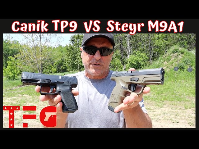 Canik TP9SF Elite VS Steyr M9A1 - TheFirearmGuy