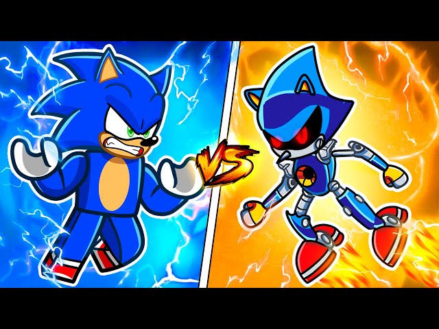 SONIC vs METAL SONIC in Roblox!