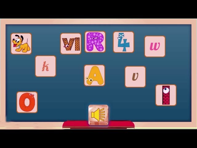 Learning Alphabet and Numbers for kids - Find the Letter - Kids School