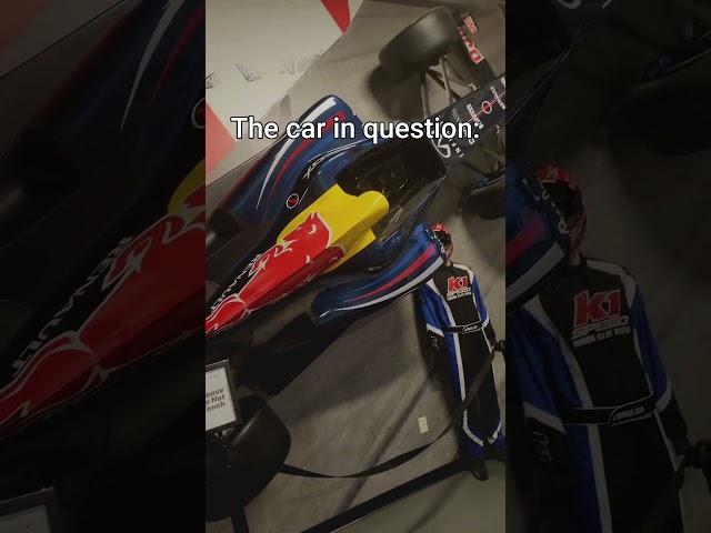 Is not just some random CAR hanging on the wall 🏎️👀 #f1  #car