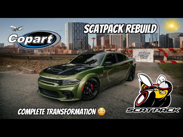 MY COPART SCAT REBUILD FROM START TO FINISH !