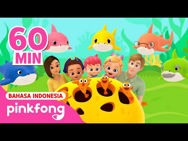 Bebefinn Baby Shark Dance dan lain-lain | Dengarkan Lagu Anak @Bebefinn_Indonesian