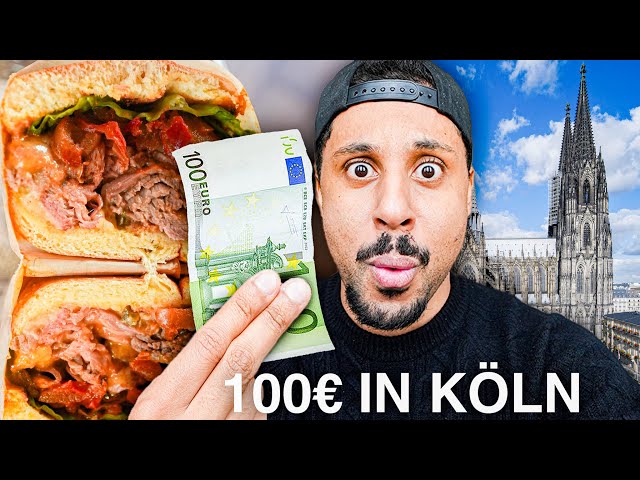 This is how much food you can get in COLOGNE for 100€! | Food Tour Cologne