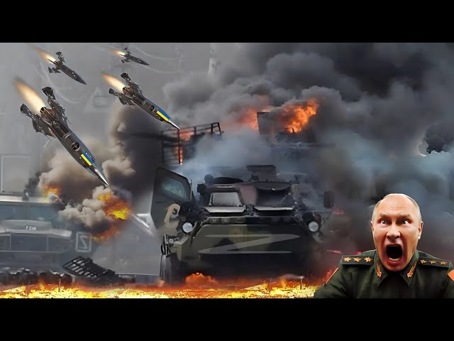 4 MINUTES AGO! DRAMATIC! Ukraine's Deadly Counterattack Destroys 97 Advanced Russian Combat Vehicles