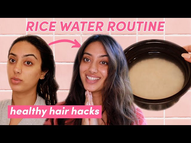 Rice Water Results | Healthy Hair Tutorial | COCO & EVE