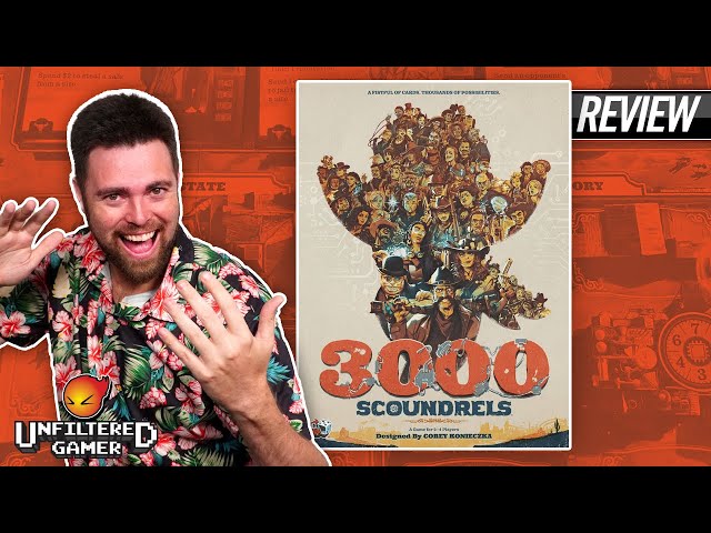 3000 Scoundrels - Board Game Review