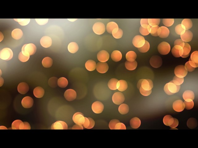 Small Little Orange Lights | 4K Relaxing Screensaver