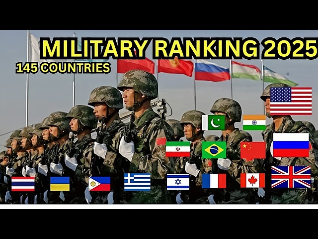 World Military Power Ranking 2025 || Strongest Countries in 2025