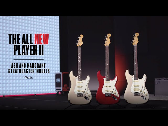 Exploring the Player II Ash and Mahogany Stratocaster Models | Player II Series | Fender