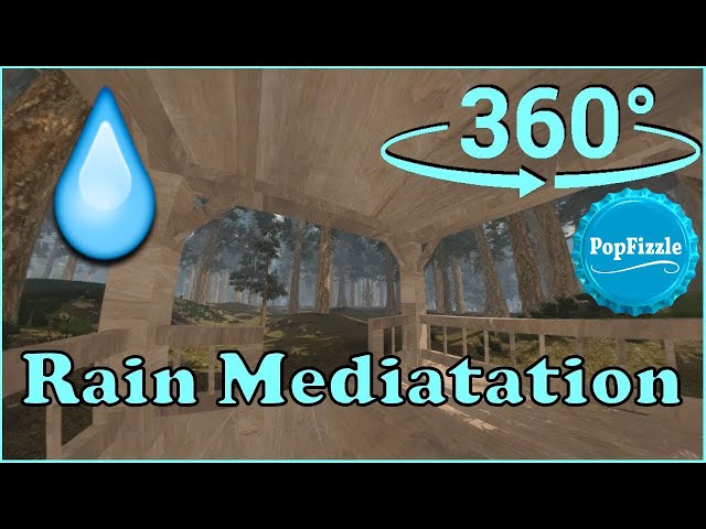 360 Video | Rain Meditation ASMR #360video