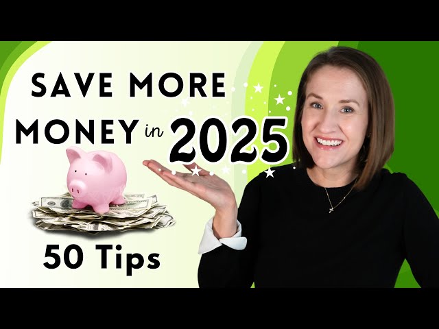 50 Great Money-Saving Tips (these will help you SAVE thousands!)