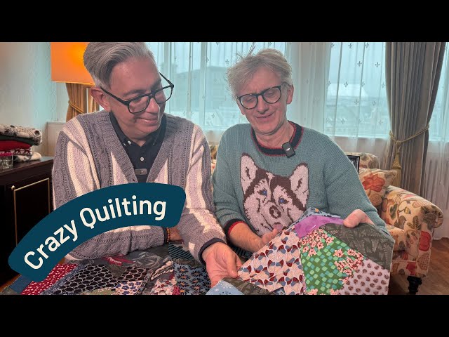 Crazy Quilt Journey: Quilting Tips, Embroidery Ideas, and Upcycling Fabric Scraps - ARNE & CARLOS🪡