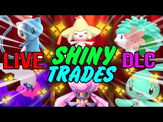 LIVE Shiny Trades - POKEMON Scarlet Violet - LIVE SHINY DISTRIBUTION