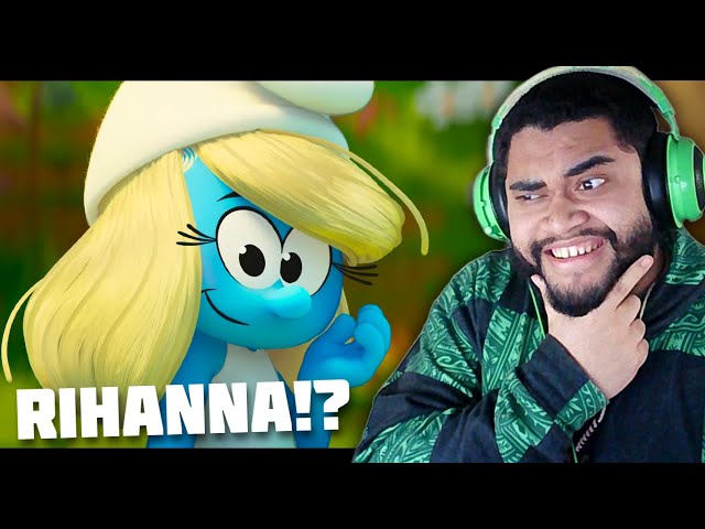 RIHANNA IS SMURFETTE!? | SMURFS (2025) | OFFICIAL TRAILER | REACTION!