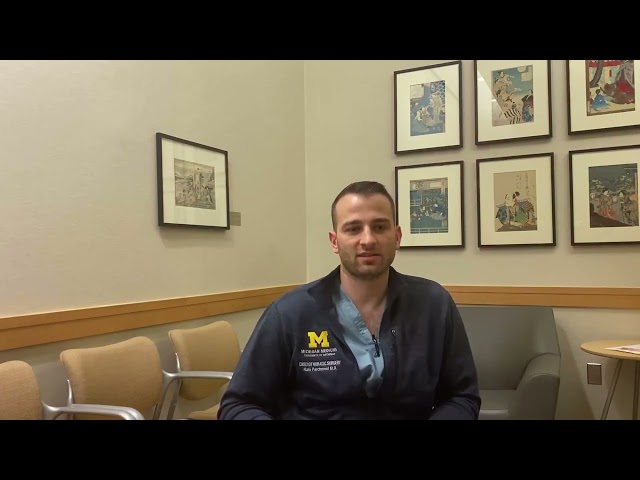 Nate on the Strong Relationships in the Thoracic Surgery Residency at Michigan Medicine