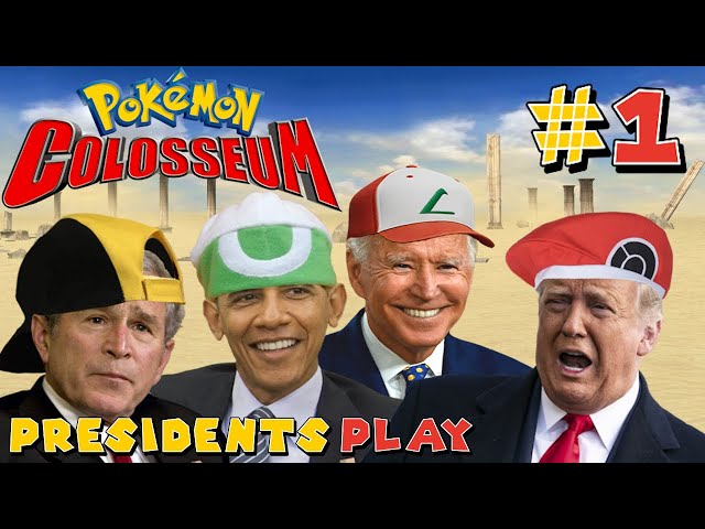 Presidents Play Pokemon Colosseum [Episode 1]