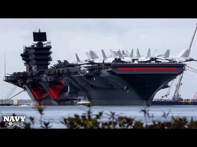 US Military Tests Its Monstrously Powerful Carrier Can Beat New Chinese Carriers