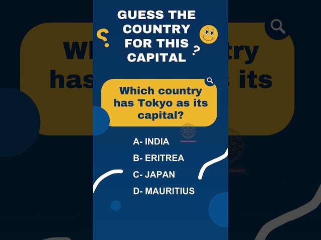 Do You Know This Capital? | Fun Quiz