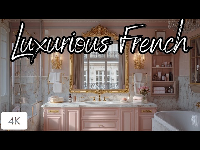 Timeless French Luxury Bathroom Designs: Elegant Parisian and Provincial Inspirations