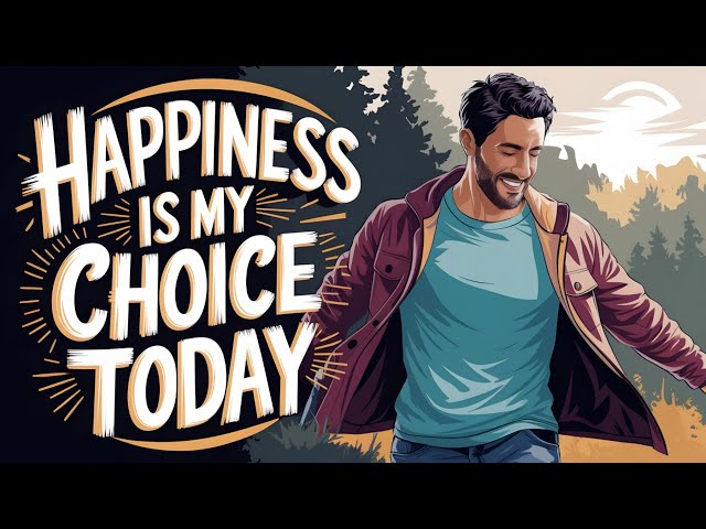 Happiness Is My Choice Today | Powerful Affirmations for Joy and Positivity