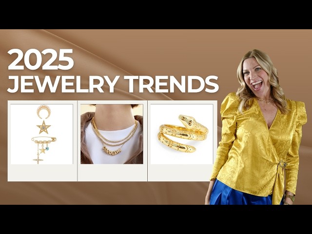 Shine Bright: Top Jewelry Trends for 2025 💎 #livestyles #trends