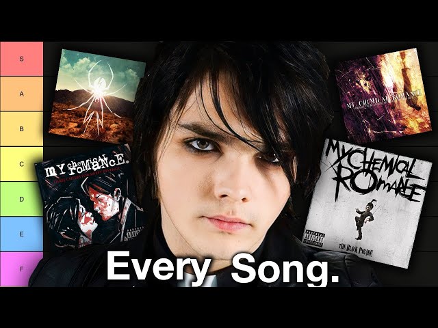 My Chemical Romance EVERY Song Tier List