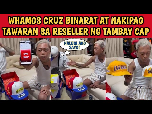 Whamos ni REALTALK si MAKAGAGO! Reseller ng TAMBAY CAP BINARAT NYA! | TeamBaL