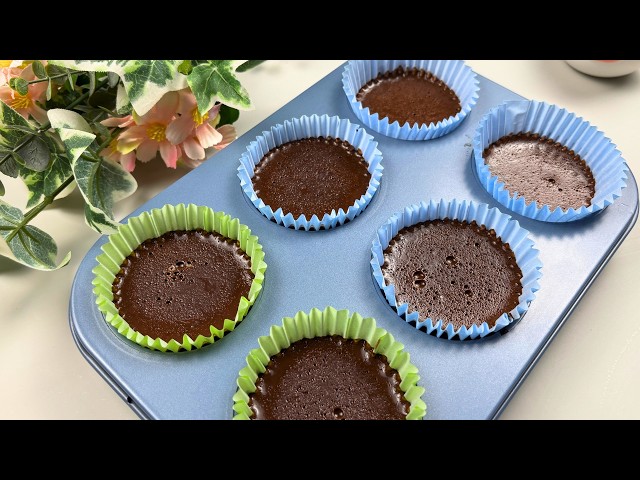 Only 3 ingredients! No sugar, No flour dessert recipe