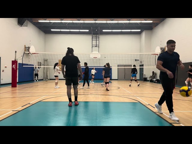 MIC’ed up volleyball part 2 York Region Volleyball Wednesday League Feb 5 2025