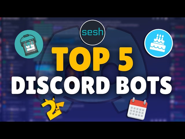 Top 5 BEST Discord Bots To use In your Server in 2025!