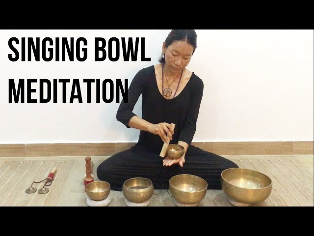 SINGING BOWL MEDITATION | Relaxation | Healing | stress relief