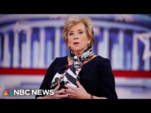 LIVE: Linda McMahon testifies at Senate confirmation hearing for education secretary