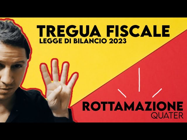 TREGUA fiscale 2023. ROTTAMAZIONE quater e CARTELLE di pagamento