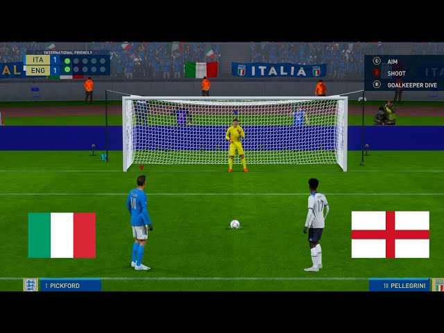 Italy vs England | Penaltyshootout 2024 | FIFA23 Gameplay PC