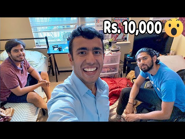 How Kanjoos Indians Live in USA! CHEAPEST APARTMENT EVER: ₹10,000 per month