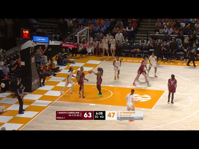 WBB | Highlights: Lady Vols 63, South Carolina 70