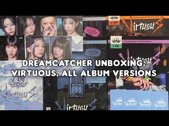 [썸냐로그] VirtuouS unboxing (B, R, E, A, K + All 7 POCA Albums + ktown4u pobs) ♡ Dreamcatcher (드림캐쳐) ✮