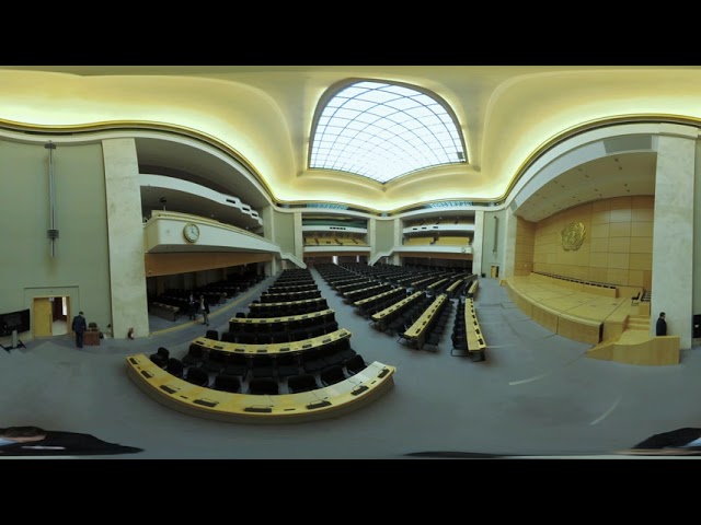 Impressionen Rundgang Völkerbundgebäude in Genf - League of Nations building. #360°