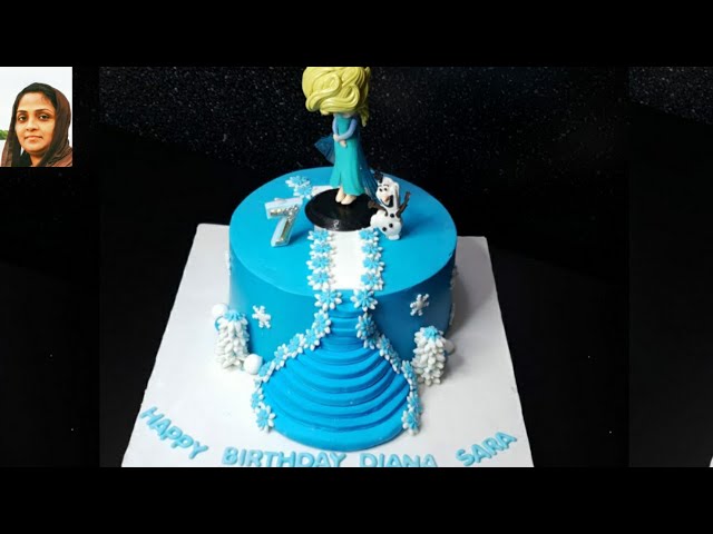 Cake Decorating Tutorials : Ep 8 : Elsa Cake Tutorial