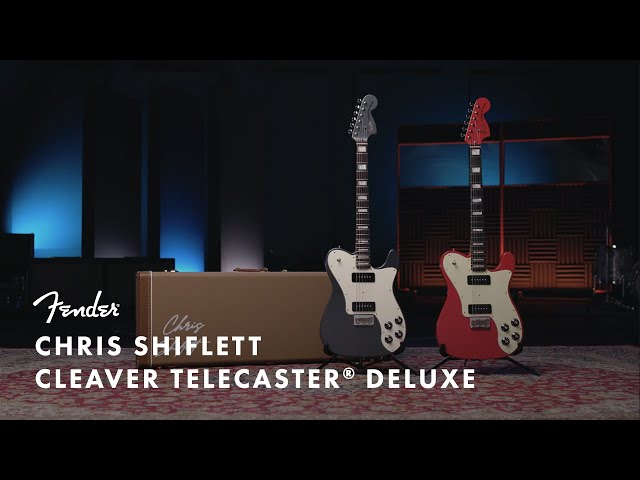 Exploring the Chris Shiflett Cleaver Telecaster Deluxe | Artist Signature Series | Fender