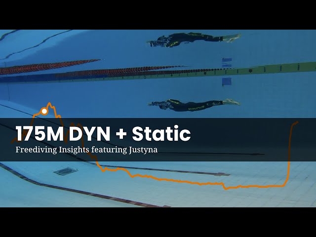 Freediving training session with Justyna - 175m Dynamic + Static exercises