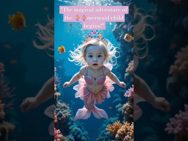 "The Little Mermaid: 🧜‍♀️Adventures in the Sea Kingdom" #shorts #funny #babyanimals