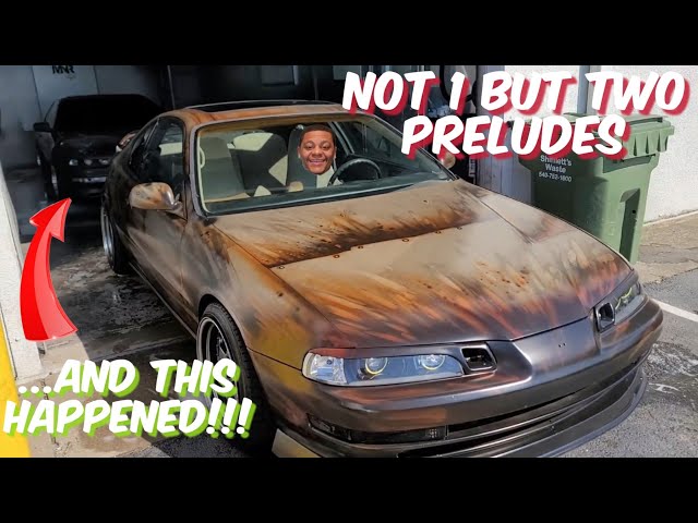 Brought 2 Turbo Honda Preludes to a car show....AND THIS HAPPENED!!!